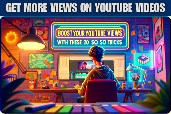 BOOST YOUR YOUTUBE VIEWS WITH THESE 20 SEO TRICKS